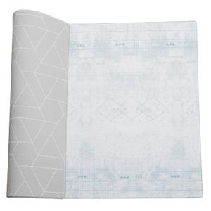 LITTLE Bot Ofie mat, Baby Play mat (Oracle + Zen line, Large) 
