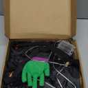 Minetom Halloween Decorations Outside, 43" Crashing Witch Decorations Outside Halloween Tree Decorations, Outdoor Halloween Decorations for Tree Yard Porch Door Window Light Decor