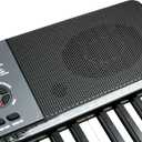 RockJam 61 Key Keyboard Piano with Pitch Bend, Power Supply, Sheet Music Stand, Piano Note Stickers & Simply Piano Lessons