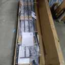 IDEALHOUSE Bunk Bed Twin Over Full Size with High Guardrail and Ladder,Twin Size Convertible Metal Bunk Beds for Kids/Teens/Adults,Easy Assembly, No Box Spring Needed,Vintage Brown