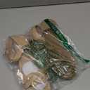 Women's Heels Chunky Heeled Sandals for Women, Summer Block Low Heels Ankle Strappy Square Open Toe Dressy Wedding Womens Sandals. (8, Tan 090)