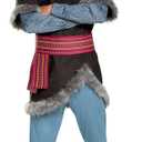 Kristoff Costume for Adults, Disney Frozen Men's Tunic with Hat, Belt and Pants and Boot Covers (XX-Large)