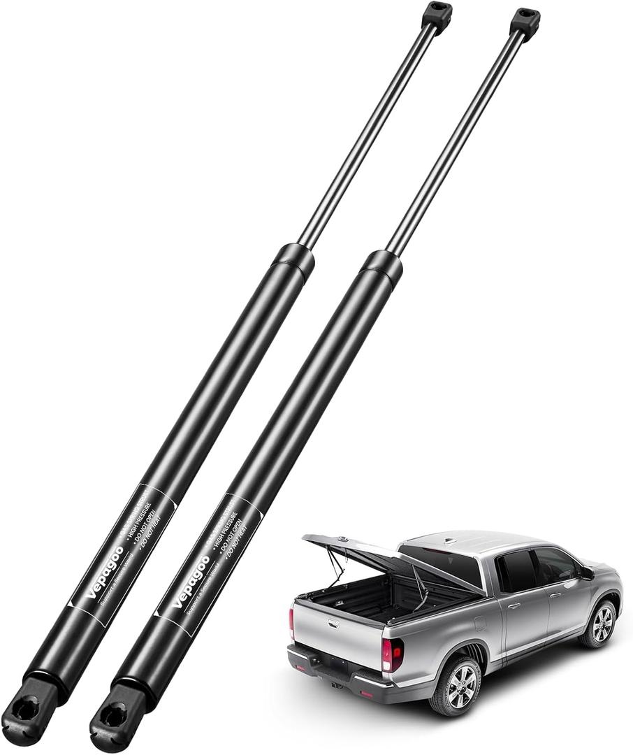 Vepagoo SE263P150S10 26in 150Lb Tonneau Undercover Lift Support, Gas Shock Strut for Snugtop Snuglid Leer Truck Bed Cover, Set of 2