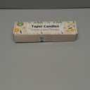 8 Pack 10 Inch Yellow Taper Candles for Dinner Home Decor Wedding Shower