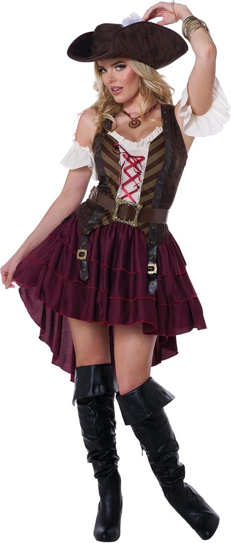 California Costumes Sexy Swashbuckler Captain Costume Medium Multi