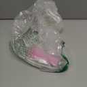 PRITECH Facial Cleansing Brush, Rechargeable Silicone Face Scrubber with Heat Massage End, Vibrating Exfoliator Scrubber for Deep Cleaning, Waterproof Face Brush for Women and Men (Pink)