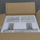 Bathroom Light Fixtures, 2-Light Brushed Nickel Bathroom Vanity Light, Modern Wall Sconces with Clear Glass Shade for Hallway Kitchen Foyer