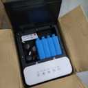 PORTABLE 3-SPEED EVAPORATIVE AIR COOLER WITH REMOTE CONTROL - 110V - 70W - WHITE/BLACK - (MODEL:W11)