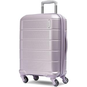 American Tourister Stratum 2.0 Expandable Hardside Luggage with Spinner Wheels, Purple Haze, Carry-on