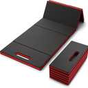 Foldable EVA Utility Mat with Handle, Heavy Duty Mechanic Mat for Kneeling, Workouts, Garages, Gardening, Camping, Picnics, Outdoor Adventures and Home Gyms, Red