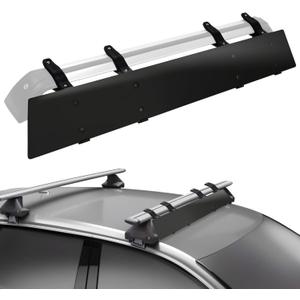 Universal 44" Roof Rack Wind Deflector/Fairing-Aerodynamic Noise Reducer to Minimize Wind Noise&Vibration for Car Rack