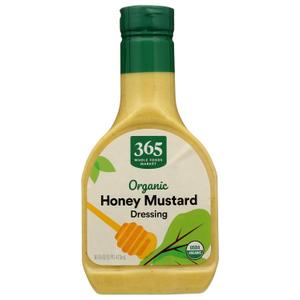 365 by Whole Foods Market, Organic Honey Mustard Dressing, 16 Fl Oz, BBD 02/12/2027