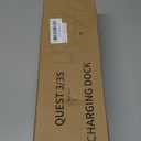 Charging Dock Compatible with Meta Quest 3S/ 3 Accessories,Quest 3S Charging Dock with 2 Rechargeable Batteries & USB-C 2-3 Hour Fast Fill Headset and Controller