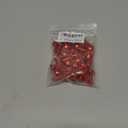 Red Painted Motorcycle Fairing Fastener Hexagon Bolts Screws M6 Thread, Pack of 40