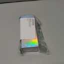 VISOONE Chunky Rectangle Sunglasses Women Men 90s Vintage Retro Accessories UV400 Protection Narrow Square Shades Harmony (Black)