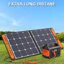 16.4 FT / 5 Meter 14AWG DC Extension Cable for Solar Panel Compatible with Jackery SolarSaga 100W/200W Solar Panel for Jackery Portable Power Station