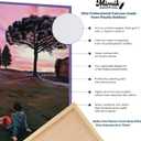 Creative Mark Mimik Recycled PET Cradled Canvas Panel 3/4" Depth - 8X10 Single Canvas - Medium-Textured Painting Board for Eco-Conscious Artists, 14.11 oz Triple-Acrylic-Primed Weight Mounted Canvas