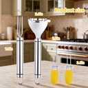 Corn Peeler for Corn on The Cob, New Long Handle Stainless Steel Corn Stripper Tool, Best Corn Cutter Tool for Home Kitchen, 4 Pack Corn Cob Peeler Stripper, Restaurant & Outdoor Dining