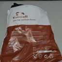 Yotache Magnetic Screen Door Fits Door Size 36 x 78, Screen Size 38" x 79" Reinforced Fiberglass Net Curtain with Magnets (Black)