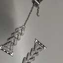 KADES Designed for Apple Watch 46mm 45mm 44mm 42mm 41mm 40mm 38mm for Women, Metal Strap with Bling Rhinestone Screen Protector Cover for iWatch 11 10 9 8 7 6 5 4 SE SE2 3 2 1