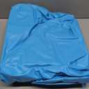 QPAU Splash Pads for Toddlers 1-3, Dark Blue Shark Splash Pad for Kids, Outdoor Play Mat for Babies, Inflatable Sprinkler Pool for Birthday Girl Gifts 1 Year Old Girl