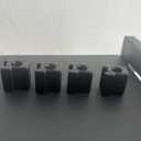 7 x Extra Plastic Blocks 4pcs for Replacement Apply to Expandable Counter Shelf in Urhomey Store (4pcs)