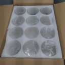 TBWIND 12pcs Glass Cylinder Vases for Centerpieces, 6 Inch Clear Flower Vases for Wedding Decorations and Indoor Home Decor, Hurricane Candle Holder for Table Shelf, Party