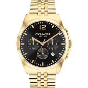 Coach Greyson Men's Versatile Watch | Functional Elegance | Stylish Timepiece for Everyday Wear | Water Resistant