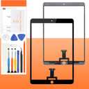Touch Screen Replacement for iPad Air 3 A2153, A2123, A2154, A2152 10.5",for iPad Air 2019 (3rd Generation) Touch Screen Panel Digitizer Screen Replacement Full Assembly Repair Kits (Black)