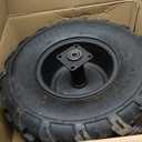 CLEO 19 * 7-8 Black Rear Wheel Assembly For Coleman Trail BT200X CT200U CT200U-EX Mini Bike