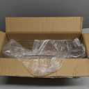 No Drill Bathroom Organizer with Strong Suction Cups, Heavy Duty Shower Organizer Holds 10lbs, Bathroom Shelf for Shampoo, Soap, Razor, Toothbrush (Transparent)