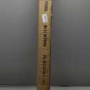 1" Curtain Rod Telescoping Single Drapery Rod 36-72 Inches, With Square Heavy Duty Aluminum Alloy Finials, Matte Black