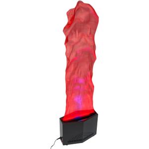 Fake Flame Light, 36 LED Red + Blue Flame Light, Electric Campfire Artificial Flickering Fake Fire Realistic Stage Effect for Halloween Christmas Party Festival Decoration