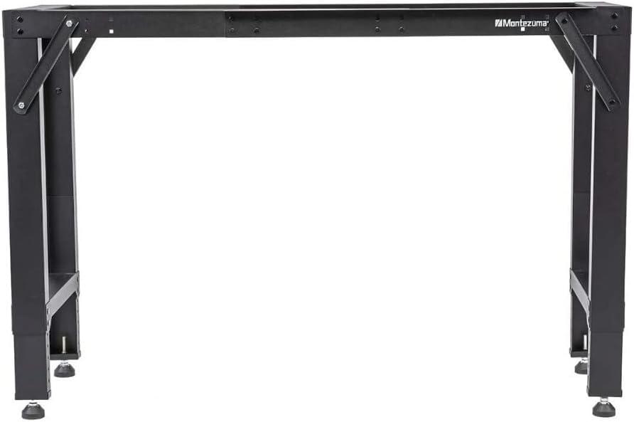 Montezuma Adjustable Steel Multi-Use Workspace Frame, 64" x 17" x 41"