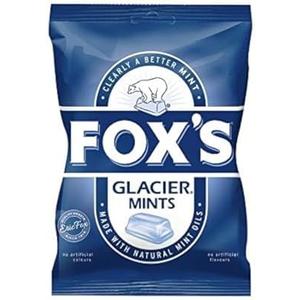 Fox's Glacier Mints Bag 200g (7oz) X 6, Best before Dec/17/2024