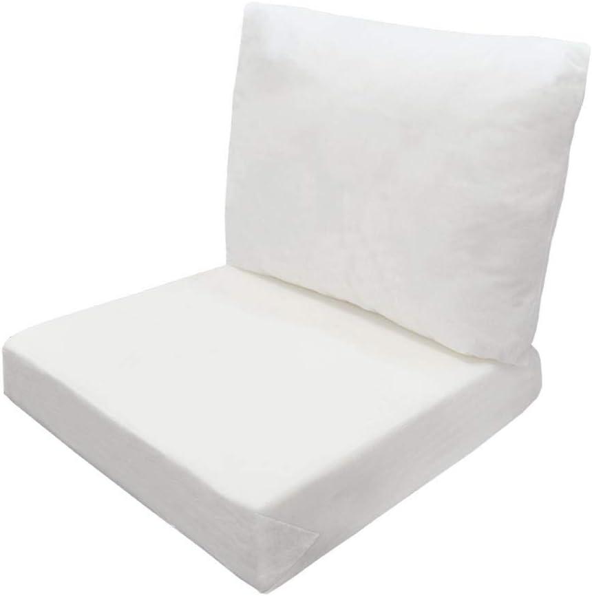 Small Deep Seat Cushion Insert Foam Back Polyester Fill Fiber 23x24x6