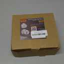 BESTTEN Keyed Same Exterior Door Knob and Single Cylinder Deadbolt Combo Set, Keyed Alike Entry Door Knobs with Lock and Keys for Entrance and Front Door, Satin Nickel