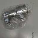 Stainless Steel 2 to 2.5 Inch Exhaust Adapter, 2" ID to 2.5" ID Exhaust Reducer Connector Pipe with Clamp
