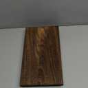 Amyhill Wood Pedestal Stand Kitchen Soap Tray Farmhouse Wooden Riser Stand for Kitchen Bathroom Counter Table Decor Plant Candle Vases Display(Classic,Dark Brown,12 x 7 Inch)