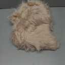 HYSEAS Set of 2 Decorative Faux Fur Throw Pillow Covers, Pale Pink Fluffy Soft Fuzzy Square Cushion Cover Pillow Case for Sofa, Couch, Chair, Bed, Cafe, 18 x 18 Inches