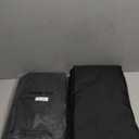 KAKIT 3 4 Bow Bimini Top Replacement Cover, 900D Oxford Bimini Tops for Boats with 2 Mesh Sidewalls, 2 Straps and Storage Boot Easy Install Zipper Closure, Replacement Boat Canopy Sun Shade No Frame (Black)