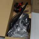 Canister Filter, External Aquarium Filter Ultra-Quiet Water Circulation Cleaning Machine with Media for Fish Tanks and Aquariums (Large, Black)