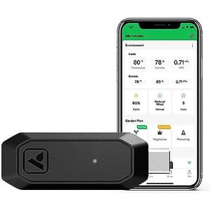 VIVOSUN GrowHub Controller E25 for Grow Tent Cooling Ventilation Lighting, Supports Smart Grow System Devices, Easy to Install & Use, WiFi App Controllable, Expansion Port for E42/E42A