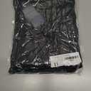 Sampeel Thermal Underwear for Women Long Johns with Fleece Lined Long Sleeve Shirt Legging Lounge Set Cold Weather Top Bottom (Black, XL)