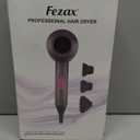 Fezax Ionic Hair Dryer 2000W Salon Performance AC Motor Styling Tool/Hair Dryer Professional Blow Dryer Negative Ion Fast Drying for Hair Care 3 Heating / 2 Speed/Cold, for Home Travel Hotel