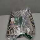 Lahome Bijou Moroccan Easy Jute Runner Rug, 2x8 Washable Hallway Kitchen Runner Black Outdoor Rug with Rubber Backing, Farmhouse Indoor Outdoor Carpet for Hallway 8ft Entryway Porch