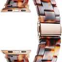 BINLUN Compatible with Apple Watch Bands 38mm 40mm 41mm 42mm 44mm 45mm 46mm 49mm for Women Men Lightweight Resin Watch Straps Compatible with iWatch Series 11/10/9/8/7/6/5/4/3/2/1/Ultra3 2 1/SE3 2 1