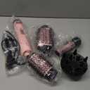 Farery Blow Dryer Drush Set, 4 in 1 Rotating Hair Dryer Brush with Oval Volumizing Barrel, 2 Rotating Brush (1.5" & 2") and Diffuser, All-In-One Hot Air Brush for Fast Drying, Volumizing & Smoothing