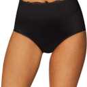 Bali womens Passion for Comfort Panty Briefs, Black Lace, XX-Large US