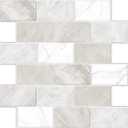 10 Sheets Peel and Stick Backsplash for Kitchen 12"X12" Renter Friendly Backsplash Back Splash Adhesive Subway Wall for Bathroom Tile Sticker Off-White Marble （Not 3D Tile
